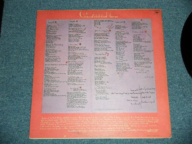 画像: LAURA NYRO - CHRISTMAS AND THE BEADS OF SWEAT (E++/Ex+++ Looks* Ex++ +) / 1970 US AMERICA ORIGINAL "1st Press Label" Used LP