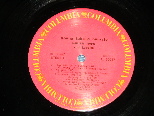 画像: LAURA NYRO - GONNA MAKE A MIRACLE (Ex+/Ex++) /  1971 US AMERICA ORIGINAL"1st Press Label" Used  LP