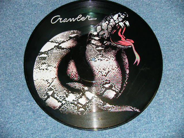 画像: CRAWLER - CRAWLER  ( Limited PICTURE DISC : VG/Ex+++)  / 1978 US AMERICA ORIGINAL LIMITED Used LP