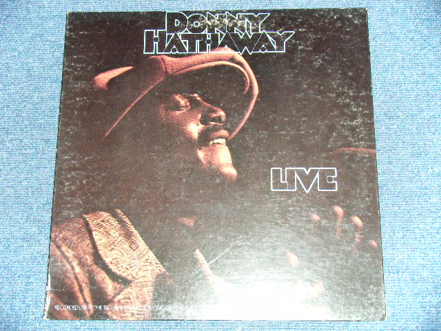 画像: DONNY HATHAWAY -LIVE  (Ex+/Ex+++ Looks:Ex++)    / 1972 US AMERICA ORIGINAL '2nd Press? "75 ROCKFELLER" Credit on Label Bottom' Used LP  