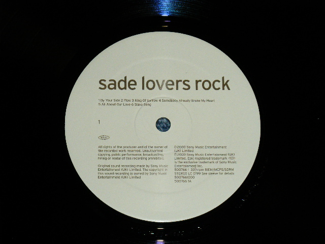 画像: SADE - SADE LOVERS ROCK ( MINT-/MINT-)  / 2000 UK ENGLAND ORIGINAL Used LP 