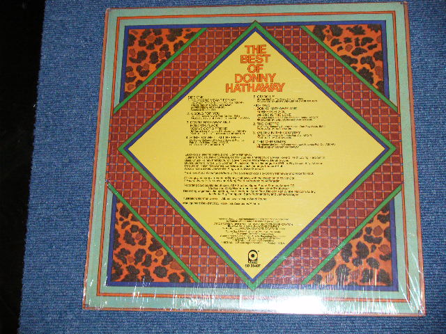画像: DONNY HATHAWAY - THE BEST OF (Ex+++/Ex+ Looks:Ex )    / 1978 US AMERICA ORIGINAL "Small 75 ROCKFELLER Credit on Label Bottom" Used LP  
