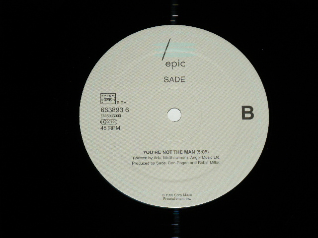 画像: SADE - THE SWEET TABOO  / 1985 UK ENGLAND "BRAND NEW"  12" 