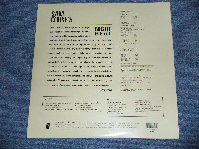 画像: SAM COOKE - NIGHT BEAT / US AMERICA REISSUE "BRAND NEW SEALED" lp 