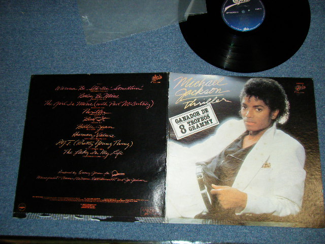 画像1: MICHAEL JACKSON - THRILLER ( Ex++/MINT- ) / 1982 MEXICO ORIGINAL Used LP  