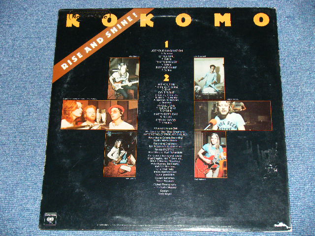 画像: KOKOMO - RISE AND SHINE   (Ex++/MINT-) / 1976 US AMERICA   ORIGINAL "WHITE LABEL PROMO" Used LP 
