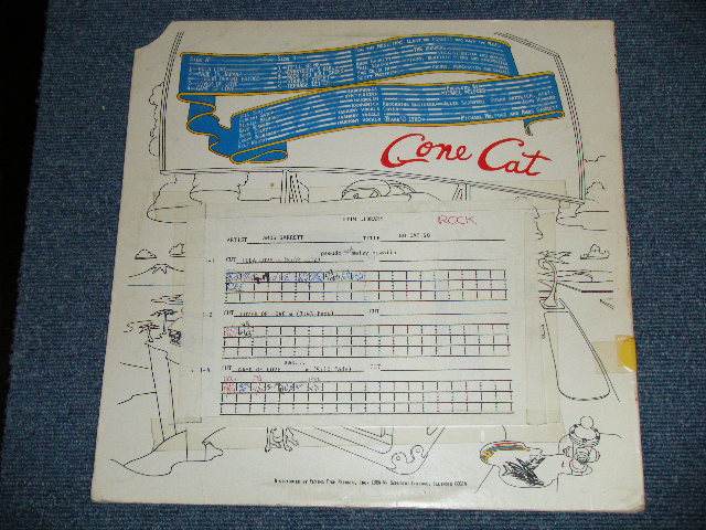 画像: AMOS GARRETT  - GO CAT GO ( Ex+,Ex/Ex+++) / 1980 US AMERICA ORIGINAL Used LP 