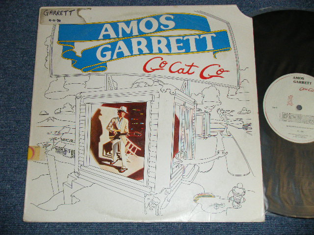 画像1: AMOS GARRETT  - GO CAT GO ( Ex+,Ex/Ex+++) / 1980 US AMERICA ORIGINAL Used LP 