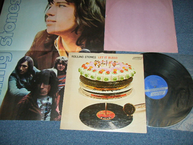 画像1: The ROLLING STONES - LET IT BLEED (With POSTER & INNER SLEEVE)(Matrix #A)XZAL-9363-2  11-11-69  Bestway B)XZAL-9364-2    11-69  Bestway)"BESTWAY Press in NJ"(Ex++/Ex++ Looks: Ex+) / 1970  US AMERICA ORIGINAL Used LP 
