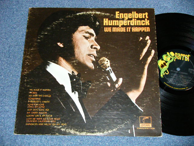 画像1: ENGELBERT HUMPERDINCK - WE MADE IT HAPPEN (VG+++/Ex+++ ) /  1970 US AMERICA ORIGINAL Used LP 