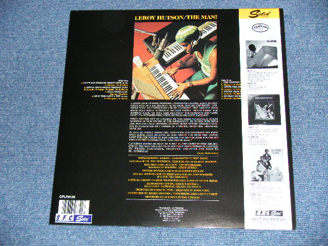 画像: LEROY HUTSON - THE MAN! ( MINT-/MINT)  /1995 EEC REISSUE +JAPAN LINNER & OBI  Used LP with Obi 
