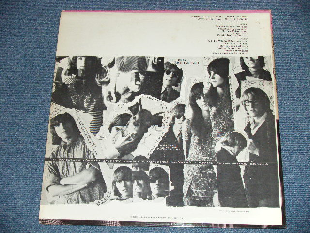 画像: JEFFERSON AIRPLANE - SURREALISTIC PILLOW ( Ex+++/Ex++)  / 1966 US ORIGINAL 3rd Press Used MONO LP 