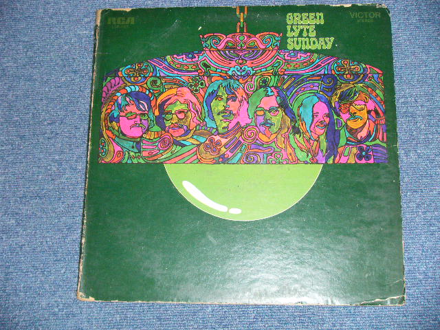 画像: GREEN LYTE SUNDAY - GREEN LYTE SUNDAY (Soft Psyche!! Ex/Ex++ )   / 1970 US AMERICA  ORIGINAL  Used LP 
