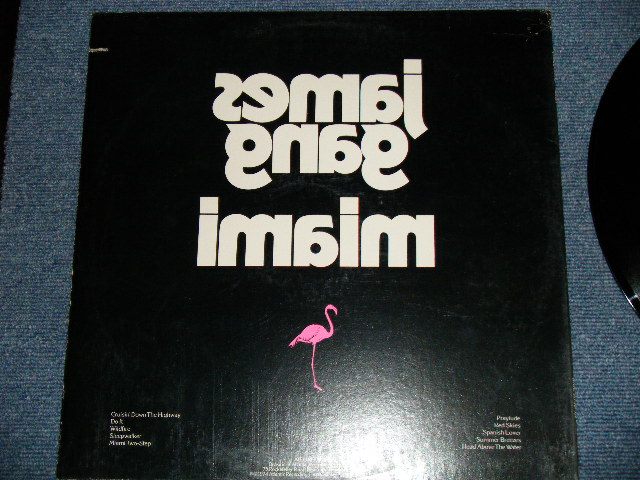 画像: JAMES GANG ( with TOMMY BOLIN) - MIAMI  ( "75 ROCKFELLER Label" Ex++/MINT-) / 1974 US AMERICA ORIGINAL Used LP 