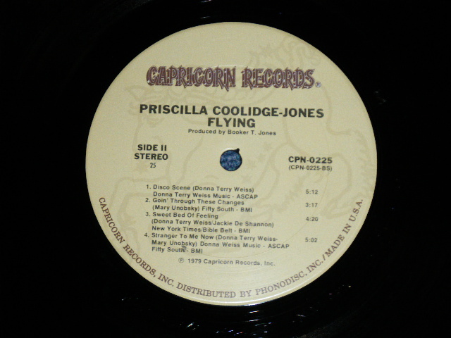 画像: PRISCILLA COOLIDGE-JONES - FLYING (MINT-/MINT-) / 1979 US AMERICA ORIGINAL Used  LP 