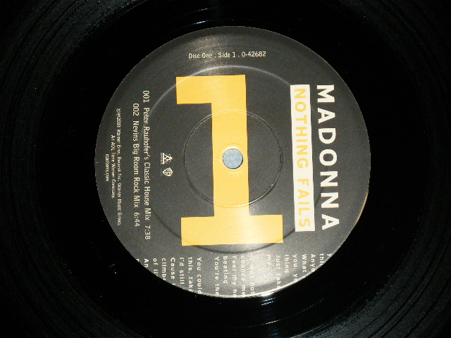 画像: MADONNA -  NOTHING FAILS  ( Ex++/Ex+++ )  / 2003 US AMERICA  ORIGINAL Used  Double 12" Pack 