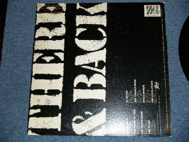 画像: JEFF BECK - THERE & BACK  (Ex++/MINT-)  / 1980 US AMERICA ORIGINAL"WHITE LABEL PROMO" Used LP 