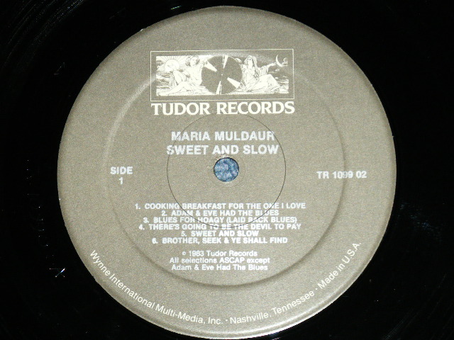 画像: MARIA MULDAUR - SWEET AND SLOW  ( Ex++/MINT- )  / 1983  US AMERICA ORIGINAL  Used LP