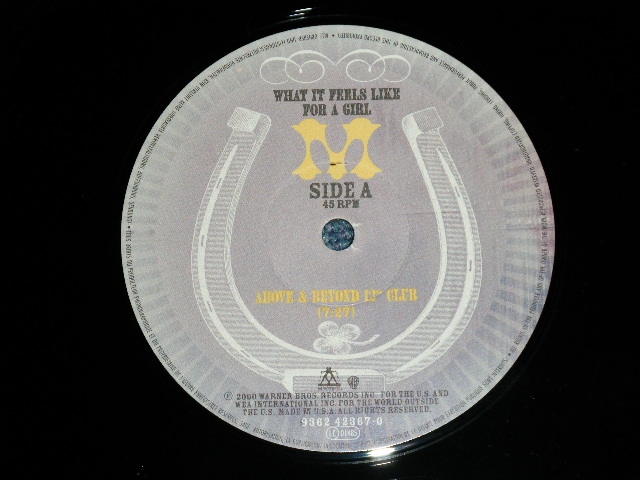 画像: MADONNA - WHAT IT FEELS LIKE FOR A GIRL ( Ex++/Ex+++ )    / 2001 US AMERICA  ORIGINAL Used  12" 