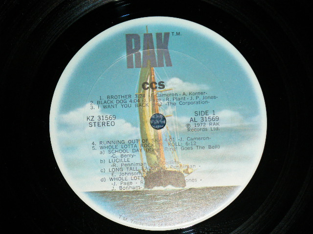 画像: CCS ( MICKIE MOST Produced ) - CCS  ( Ex++/Ex+++ )  / 1972  US AMERICA ORIGINAL "PROMO" Used LP