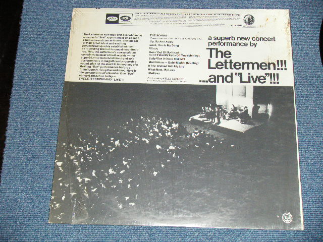 画像: THE LETTERMEN - ...AND "LIVE!" (Ex+++/Ex+++) / 1967 US AMERICA ORIGINAL STEREO Used LP 