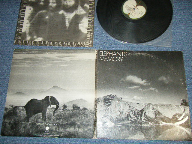 画像1: ELEPHANT'S MEMORY -  ELEPHANT'S MEMORY ( Produced by JOHN LENNON : Ex+/Ex+,Ex++) / 1972 US AMERICA ORIGINAL  Used  LP 