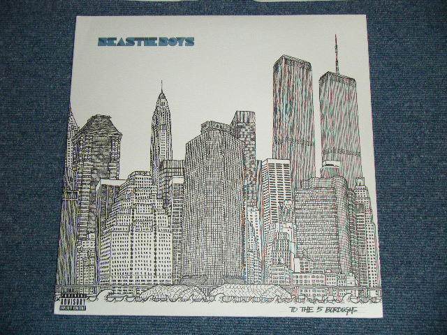 画像: BEASTIE BOYS -  TO THE 5 BOROUGHS  ( MINT-/MINT-)   / 2004 US AMERICA ORIGINAL Used 2-LP 