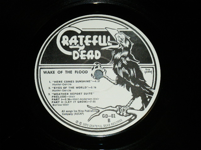 画像: GRATEFUL DEAD - WAKE OF THE FLOOD  (MINT-/Ex+++ with SHRINK WRAP )/ 1973 US AMERICA ORIGINAL Used LP 
