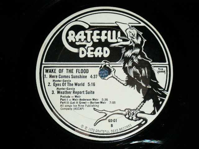画像: GRATEFUL DEAD - WAKE OF THE FLOOD  ( Ex++/VG++ Cut Out )/ 1973 US AMERICA ORIGINAL Used LP 