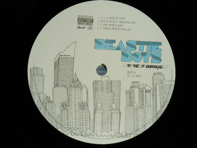 画像: BEASTIE BOYS -  TO THE 5 BOROUGHS  ( MINT-/MINT-)   / 2004 US AMERICA ORIGINAL Used 2-LP 