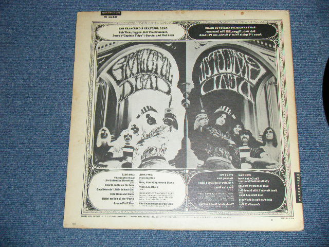 画像: GRATEFUL DEAD - GRATEFUL DEAD(Ex/Ex Looks:VG++)  / 1967 US AMERICA ORIGINAL 1st Press "GOLD Label" MONO  Used LP 