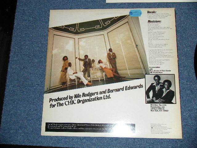 画像: CHIC -  CEST CHIC ( Ex++/MINT- ) / 1978 UK ENGLAND  ORIGINAL Used LP 