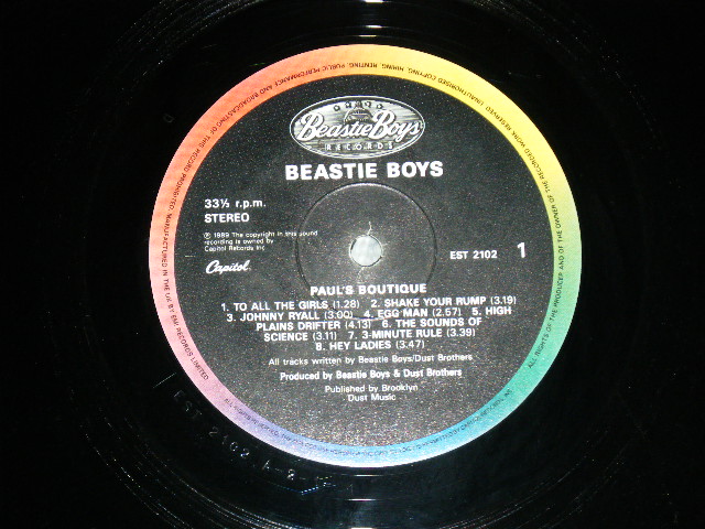 画像: BEASTIE BOYS - PAUL'S BOUTIQUE (MINT-/Ex++)   / 1990 US AMERICA ORIGINAL Used LP