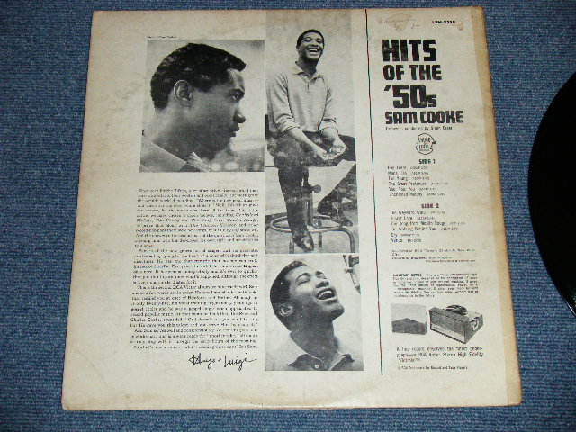 画像: SAM COOKE - HITS OF 50's ( Ex,Ex-/Ex+ Looks:Ex ) / 1960 US America ORIGINAL MONO Used LP 