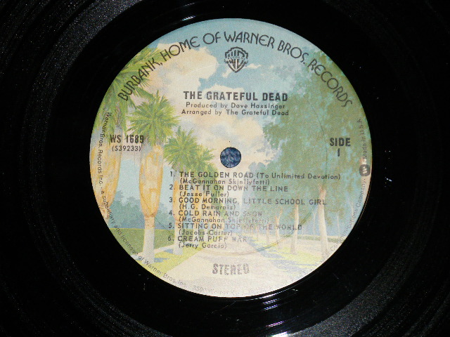 画像: GRATEFUL DEAD - GRATEFUL DEAD(Matrix # A) 39233 WS-1689 A 1D / B) WS-1689 39234)(Ex+/Ex+++)  / 1974 Version? US AMERICA RE-PRESS "BURBANK STREET with 'W' Label" STEREO Used LP 