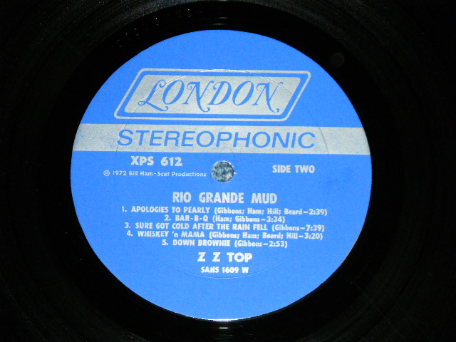 画像: ZZ TOP -  RIO GRANDE MUD (CRC RELEASE) (Ex+++/Ex+++) / 1972 US AMERICA ORIGINAL "RECORD CLUB RELEASE" Used LP