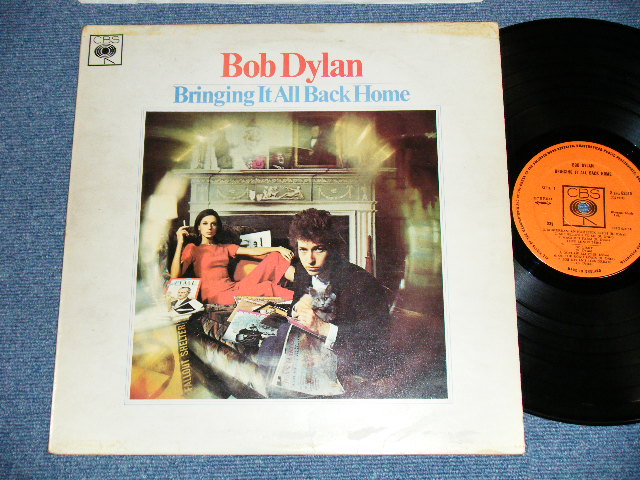 画像1: BOB DYLAN -  BRINGING IT ALL BACK HOME  ( Matrix # A)2A / B)2B : Ex+/Ex++, MINT) /  1965 UK ENGLAND ORIGINAL STEREO Used LP
