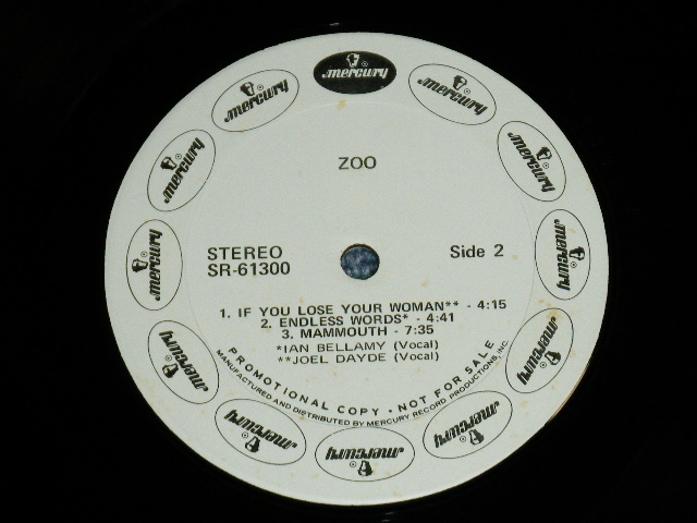 画像: ZOO - ZOO ( FUNKY & PSYCHE  BRASS ROCK! )  ( VG++/Ex+++ ) / 1970 US AMERICA  ORIGINAL 1st Press "WHITE LABEL PROMO" Used LP