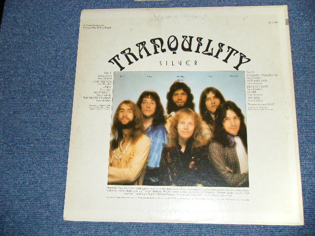 画像: TRANQUILITY - SILVER (70's PSYCHE!!!) ( Ex++/Ex+++ ) / 1972  US AMERICA  ORIGINAL Used LP 