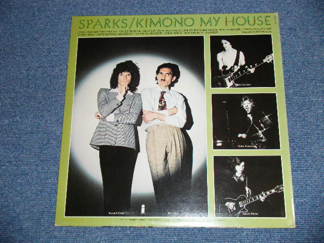 画像: SPARKS - KIMONO MY HOUSE  ( Ex+++/MINT-)  / 1974  US AMERICA ORIGINAL  Used LP
