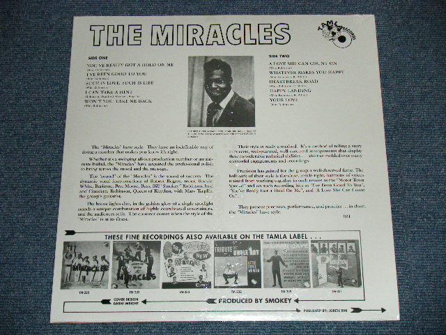 画像: MIRACLES - THE FABULOUS MIRACLES ( SEALED ) /   US AMERICA REISSUE " BRAND NEW SEALED"   LP 