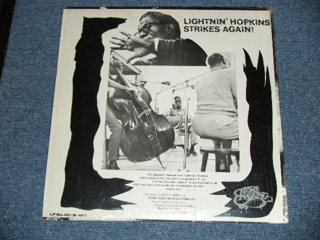 画像: LIGHTNIN' HOPKINS - STRIKES AGAIN ( MINT-/MINT-)  / US AMERICA Used LP