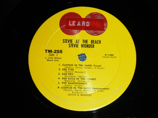 画像: STEVIE WONDER - STEVIE AT THE BEACH ( Ex++/Ex++) / 1964 US AMERICA ORIGINAL "MONO" Used LP