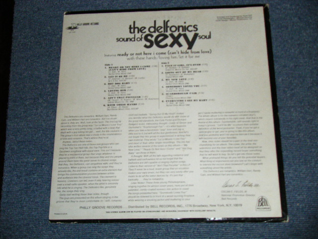 画像: DELFONICS - SOUND OF SEXY SOUL (Ex/Ex Looks:Ex-) / 1968 US AMERICA ORIGINAL Used LP