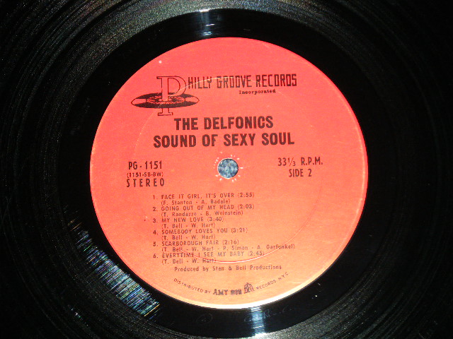 画像: DELFONICS - SOUND OF SEXY SOUL (Ex/Ex Looks:Ex-) / 1968 US AMERICA ORIGINAL Used LP