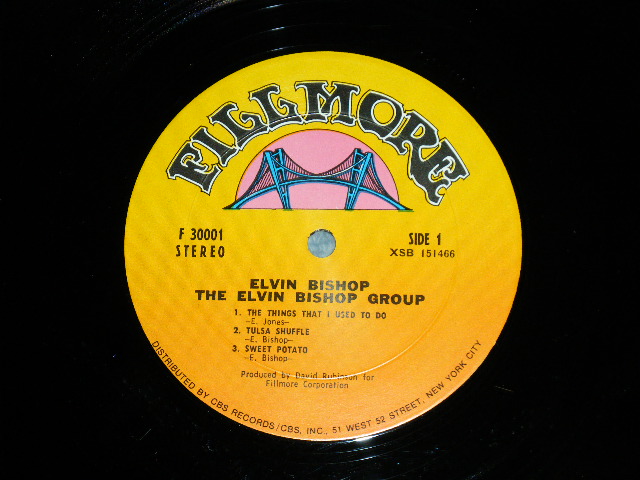 画像: ELVIN BISHOP - THE ELVIN BISHOP GROUP ( Ex/MINT- ) / 1969 US AMERICA  ORIGINAL Used LP 