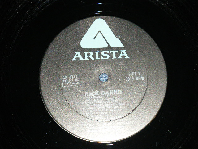 画像: RICK DANKO (of THE BAND)  -  RICK DANKO  ( MINT-/MINT- ) / 1977 US AMERICA ORIGINAL Used LP 