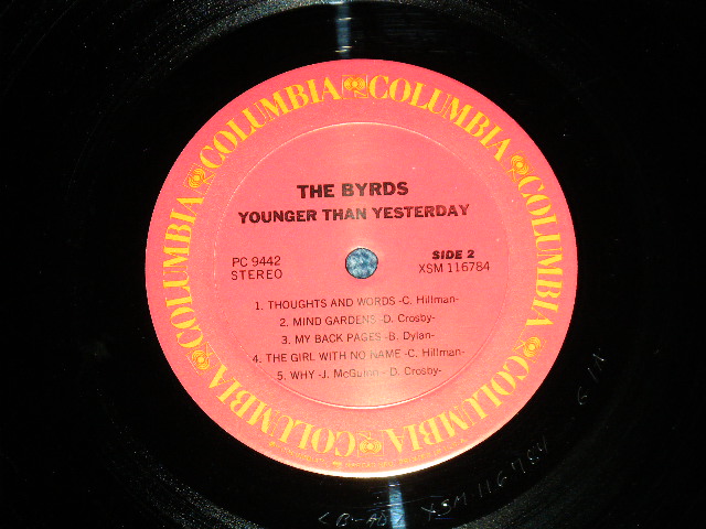 画像: THE BYRDS -  YOUNGER THAN YESTERDAY  ( Ex+++/MINT-) / Late 1970's REISSUE Used LP 