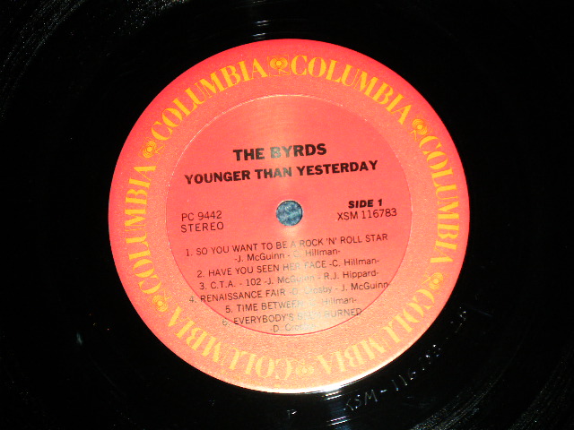 画像: THE BYRDS -  YOUNGER THAN YESTERDAY  ( Ex+++/MINT-) / Late 1970's REISSUE Used LP 