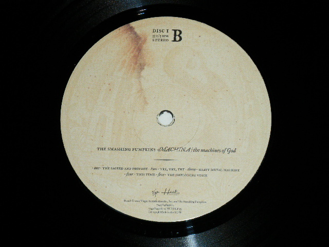 画像: The SMASHING PUMPKINS - MACHINA THE MACHINES OF GOD ( BRAND NEW)  / 2000 EUROPE   ORIGINAL "Brand New"  2-LP's 